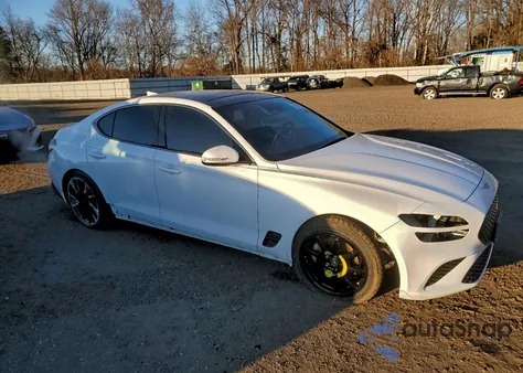 2023 Genesis G70 Base из США, поврежденный, VIN KMTG34TA4PU112306